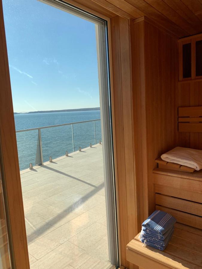 Villa Basthel Direct Aan Zee ,Verwarmd Zwembad En Sauna Barić Draga Eksteriør billede
